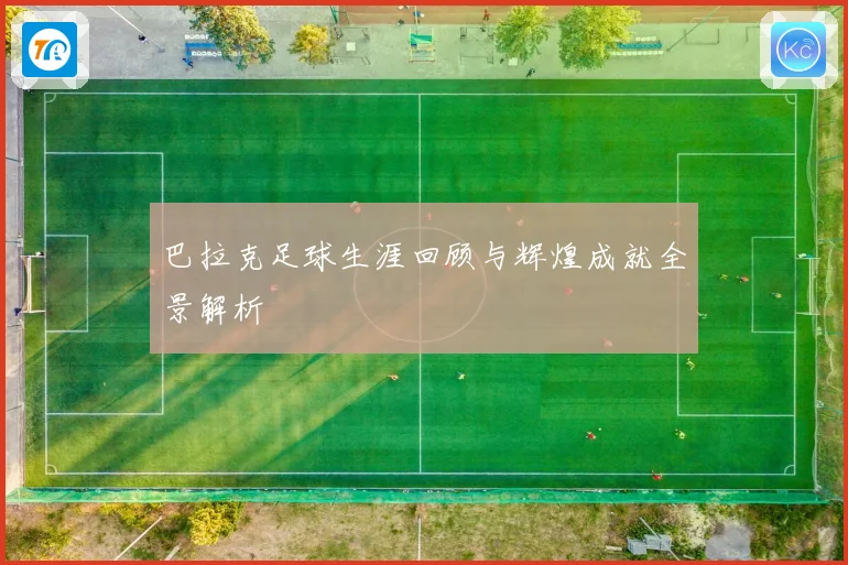 巴拉克足球生涯回顾与辉煌成就全景解析